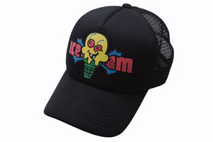 Billionaire Boys Club ビリオネアボーイズクラブ ICECREAM アイスクリーム メッシュキャップ ICJP201H002 ブラック 美品 中古 4b002582