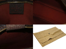 Load image into Gallery viewer, 極美品 LOUIS VUITTON ルイヴィトン ハンドバッグ ダミエ トゥルース メイクアップ N51982 ブラウン 中古 4b001186