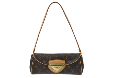 LOUIS VUITTON ルイヴィトン ポシェット ビバリー ワンショルダーバッグ M40122 モノグラム ゴールド金具 美品 中古 4c001732