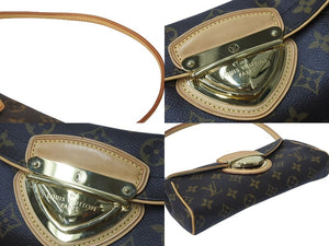 LOUIS VUITTON ルイヴィトン ポシェット ビバリー ワンショルダーバッグ M40122 モノグラム ゴールド金具 美品 中古 4c001732