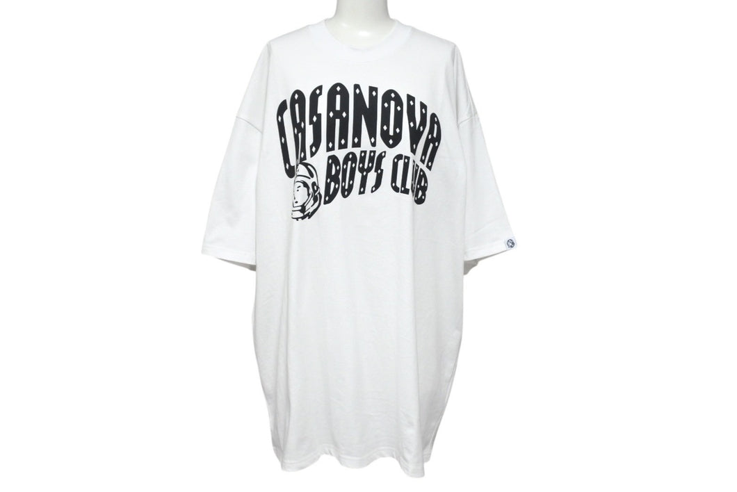 新品未使用 BILLIONAIREBOYSCLUB ビリオネアボーイズクラブ CASANOVABOYSCLUB カサノバボーイズクラブ半袖Tシャツ ホワイト サイズXXL