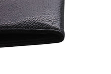 Load image into Gallery viewer, CHANEL シャネル 二つ折り長財布 ロングウォレット 8番台 ココマーク キャビアスキン ブラック フランス製 ゴールド金具 美品 中古 4c068516