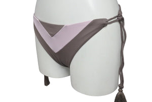 極美品 ALEXIA STAM アリシアスタン Brown / Pink Bikini Bottom ビキニボトムス ブラウン / ピンク 中古 4c035193