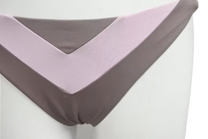 極美品 ALEXIA STAM アリシアスタン Brown / Pink Bikini Bottom ビキニボトムス ブラウン / ピンク 中古 4c035193