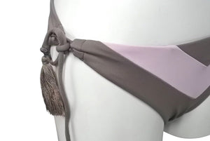極美品 ALEXIA STAM アリシアスタン Brown / Pink Bikini Bottom ビキニボトムス ブラウン / ピンク 中古 4c035193
