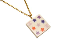 Load image into Gallery viewer, 極美品 CHANEL シャネル ココマークネックレス スター 03A刻印 重量約10.5 GP アクリル ゴールド ゴールド金具 中古 4c061146