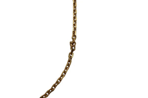 極美品 CHANEL シャネル ココマークネックレス スター 03A刻印 重量約10.5 GP アクリル ゴールド ゴールド金具 中古 4c061146