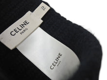 Load image into Gallery viewer, CELINE セリーヌ Knit Skimask black ニット スキーマスク ブラック フリーサイズ 美品 中古 4c062369