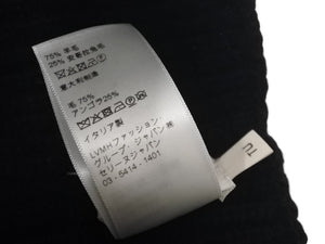 CELINE セリーヌ Knit Skimask black ニット スキーマスク ブラック フリーサイズ 美品 中古 4c062369
