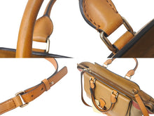 画像をギャラリービューアに読み込む, 極美品 BURBERRY バーバリー ショルダーバッグ 2WAYバッグ MEDIUM MRCOURT SADDLE BROWN 3992188 ブラウン レザー 3992188 ゴールド金具 中古 4c064930 