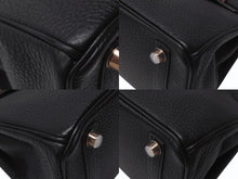 Load image into Gallery viewer, 新品同様 HERMES エルメス バーキン25 トゴ Y刻印 ブラック ゴールド RG金具 中古 4c065751