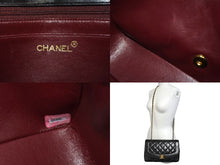 Load image into Gallery viewer, CHANEL シャネル マトラッセ25 ダイアナ ショルダーバッグ A01165 レザー ラムスキン 3番台 ゴールド金具 ブラック 美品 中古 4c066613cc