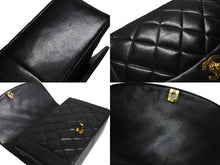 Load image into Gallery viewer, CHANEL シャネル マトラッセ25 ダイアナ ショルダーバッグ A01165 レザー ラムスキン 3番台 ゴールド金具 ブラック 美品 中古 4c066613cc