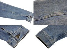 Load image into Gallery viewer, HARLEY DAVIDSON ハーレーダビッドソン 90s ロゴパッチ デニム ジャケット ブルー アウター サイズXL 美品 中古 4c069714