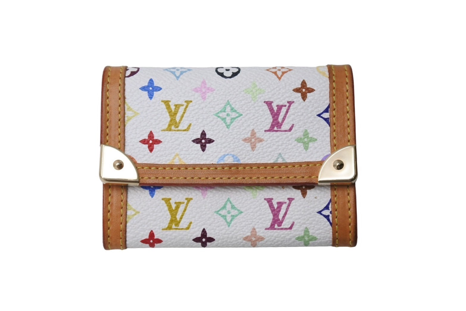 Louis Vuitton コインケース ホワイト・マルチカラー　ポルトモネプラ 楽天市場】【財布】LOUIS VUITTON ルイ ヴィトン モノグラム