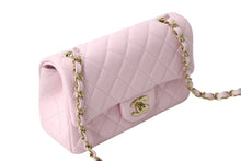 Load image into Gallery viewer, 極美品 CHANEL シャネル ミニマトラッセ 20 シングルチェーンショルダーバッグ ラムスキン ピンク ゴールド金具 中古 4c066988