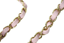 Load image into Gallery viewer, 極美品 CHANEL シャネル ミニマトラッセ 20 シングルチェーンショルダーバッグ ラムスキン ピンク ゴールド金具 中古 4c066988