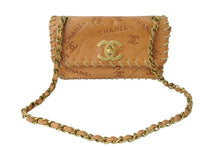 Load image into Gallery viewer, CHANEL シャネル マトラッセ25 Sフラップ Sチェーンショルダーバック ブラウン ヌメ革 ゴールド金具 良品 中古 4c066995