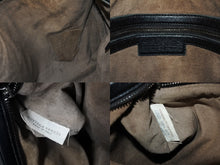 Load image into Gallery viewer, BOTTEGA VENETA ボッテガヴェネタ ホーボー ワンショルダーバッグ イントレチャート 115654 V0016 8175 レザー ブラック 良品 中古 4c067002