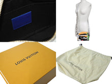 Load image into Gallery viewer, 極美品 LOUIS VUITTON ルイヴィトン ミニ ソフトトランク ショルダーバッグ M23144 マルチカラー キッドスーパー PVC レザー 中古 4c067003