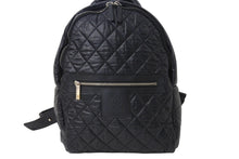 Load image into Gallery viewer, 極美品 CHANEL シャネル コココクーン リュック デイパック 21番台 イタリア製 ナイロン ブラック シルバー金具 中古 4c067006