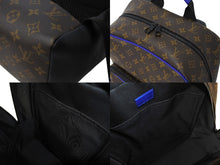 Load image into Gallery viewer, LOUIS VUITTON ルイヴィトン マカサー ディーン バックパック リュック M45867 ブラウン ブルー 美品 中古 4c067007