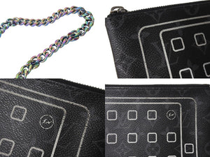 LOUIS VUITTON ルイヴィトン iPadケース M64449 タブレットケース フラグメント コラボ 藤原ヒロシ PVC レザー 美品 中古 4c067030