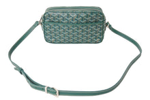 Load image into Gallery viewer, GOYARD ゴヤール カップヴェールPM バッグ ショルダーバッグ CAPVE2PMLTY10CL10P PVC レザー グリーン 美品 中古 4c067031