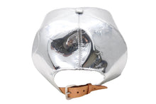 Load image into Gallery viewer, LOUISVUITTON ルイヴィトン 21AW モノグラムミラーキャップ MP3115 ポリエステル シルバー サイズ60 美品 中古 4c067032