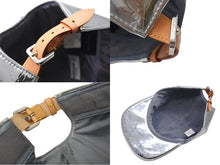 Load image into Gallery viewer, LOUISVUITTON ルイヴィトン 21AW モノグラムミラーキャップ MP3115 ポリエステル シルバー サイズ60 美品 中古 4c067032