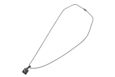 CHROME HEARTS クロムハーツ フレームドハート ネックレス 重量5.108g 全長43.5 1998刻印 シルバー925 ケルティック 美品 中古 4c067053ch