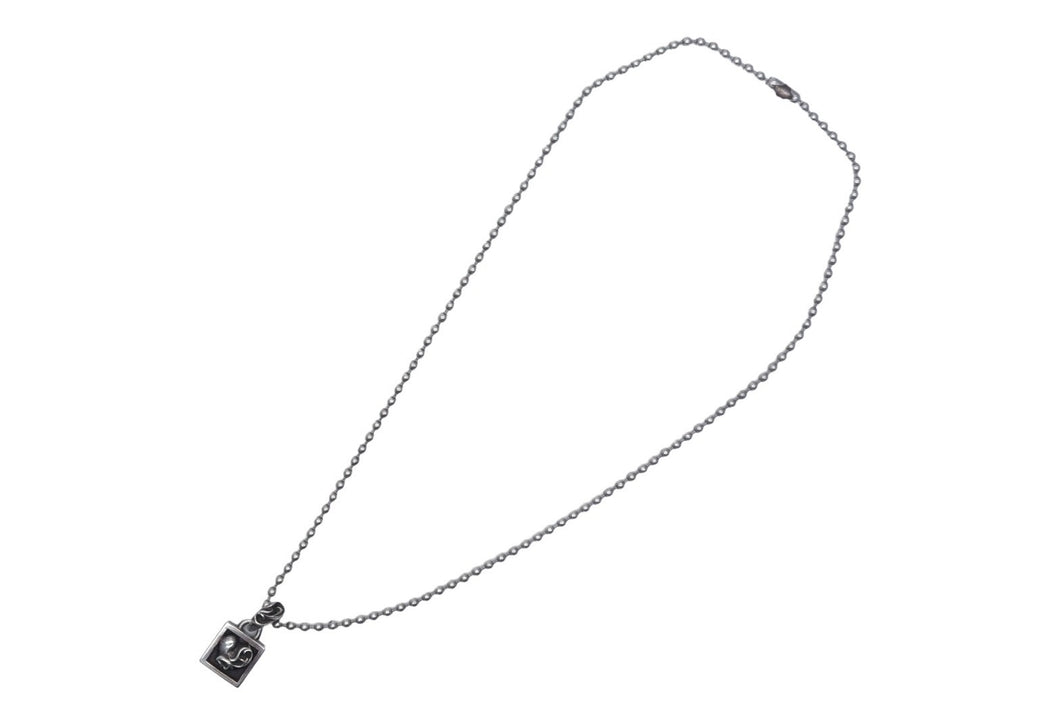 CHROME HEARTS クロムハーツ フレームドハート ネックレス 重量5.108g 全長43.5 1998刻印 シルバー925 ケルティック 美品 中古 4c067053ch