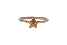 Load image into Gallery viewer, CHROME HEARTS クロムハーツ BUBBLGM STAR バブルガム スターリング 指輪 22K ゴールド スターモチーフ サイズ9号 重量2.381g 美品 中古 4c067056