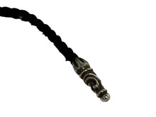 Load image into Gallery viewer, CHROME HEARTS クロムハーツ BSフレアペンダント wレザーブレイド ネックレス BS FLEUR LB シルバー925 重量37.318g 全長94cm 美品 中古 4c067061ch