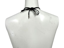 Load image into Gallery viewer, CHROME HEARTS クロムハーツ BSフレアペンダント wレザーブレイド ネックレス BS FLEUR LB シルバー925 重量37.318g 全長94cm 美品 中古 4c067061ch