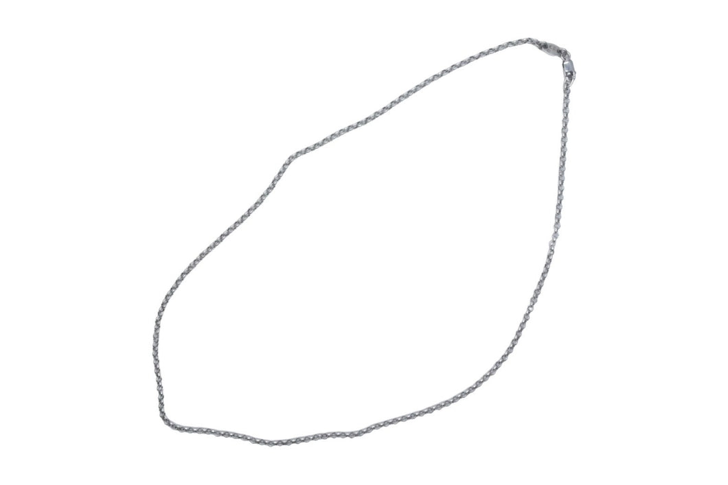 極美品 CHROME HEARTS クロムハーツ ロールチェーン ネックレス 18インチ 全長45cm 重量5.033g シルバー925 2001 刻印 中古 4c067062