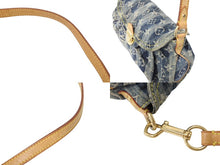 Load image into Gallery viewer, LOUIS VUITTON ルイ ヴィトン ミニプリーティ レイエ ショルダーバッグ M95333 モノグラムデニム ブルー 美品 中古 4c067064lv
