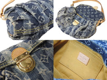 Load image into Gallery viewer, LOUIS VUITTON ルイ ヴィトン ミニプリーティ レイエ ショルダーバッグ M95333 モノグラムデニム ブルー 美品 中古 4c067064lv