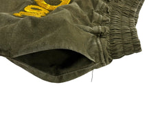 Load image into Gallery viewer, 極美品 JUST DON × READYMADE ジャストドン レディメイド バスケット ショートパンツ 激レア カーキ ゴールド コットン M 中古 4c067068