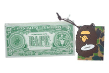 画像をギャラリービューアに読み込む, 未使用 A BATHING APE アベイシングエイプ ポーチ BANKNOTE グリーン MN0508_1K80190305 中古 4c067086 