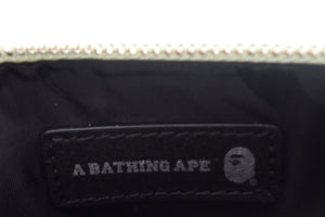 未使用 A BATHING APE アベイシングエイプ ポーチ BANKNOTE グリーン MN0508_1K80190305 中古 4c067086 