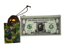 Load image into Gallery viewer, 新品未使用 A BATHING APE アベイシングエイプ ポーチ BANKNOTE グリーン MN0508_1K80190305 中古 4c067087