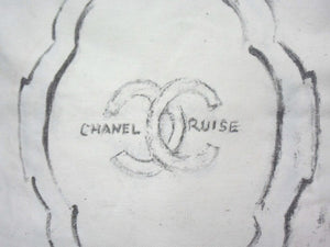 CHANEL シャネル マイアミ クルーズライン ココマーク トートバッグ A46069 12番台 キャンバス ホワイト 美品 中古 4c067097cc