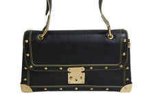 Load image into Gallery viewer, 極美品 LOUIS VUITTON ルイヴィトン タランテュー ワンショルダーバッグ M91820 スハリレザー ゴールド金具 ブラック 中古 4c067108