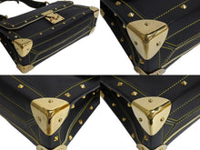 Load image into Gallery viewer, 極美品 LOUIS VUITTON ルイヴィトン タランテュー ワンショルダーバッグ M91820 スハリレザー ゴールド金具 ブラック 中古 4c067108