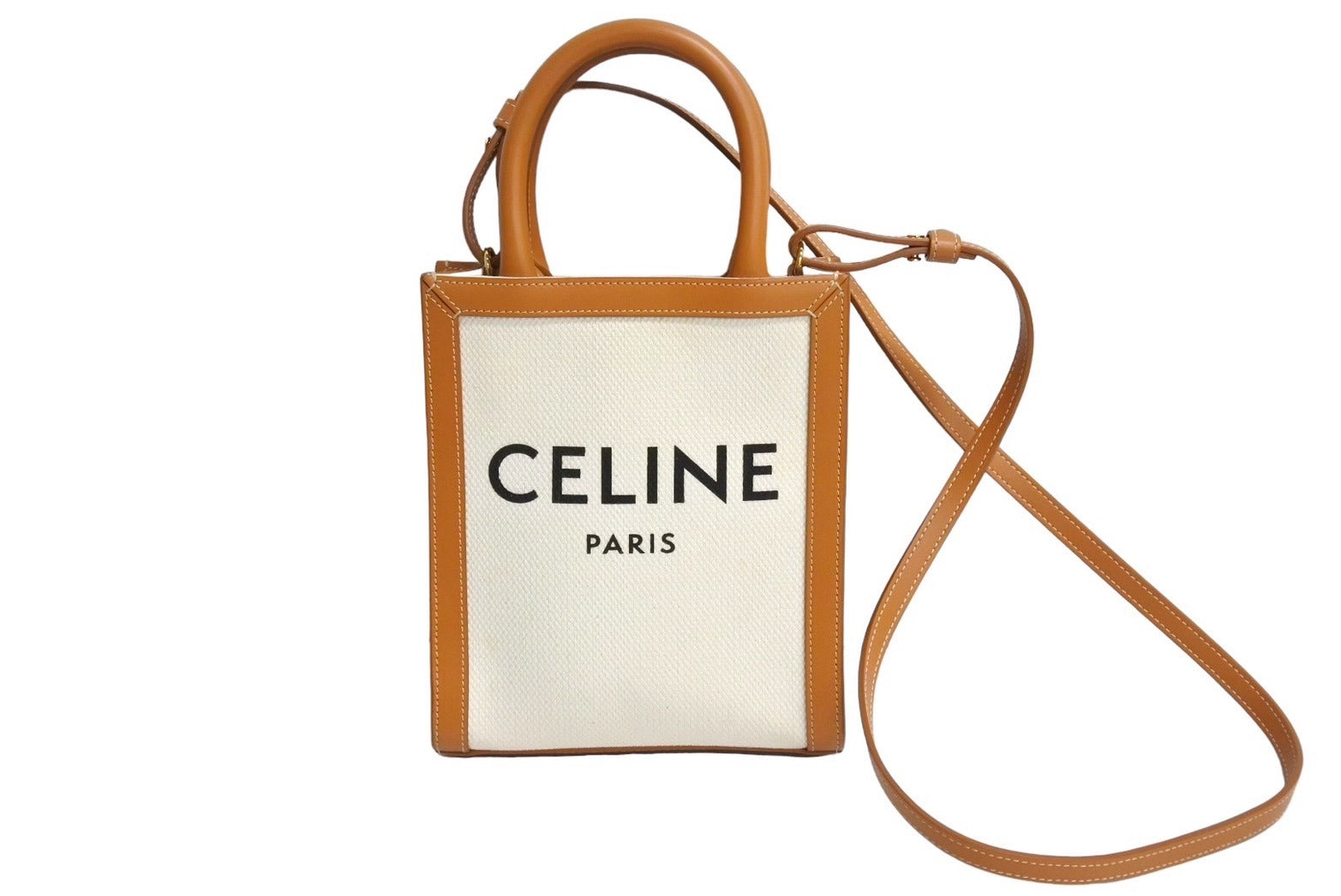 【極美品】CELINE バーティカルミニバック CELINE - CELINE ショルダーバッグ ミニ バーティカル カバの