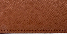 Load image into Gallery viewer, LouisVuitton ルイヴィトン ポルトフォイユエリーズ Wホック 二つ折り財布 M61654 PVCコーティングキャンバス ブラウン 美品 中古 4c067114