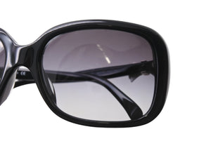CHANEL シャネル サングラス ココマーク サイドリボン 5170-A 58□17 135 3N ブラック ホワイト 美品 中古 4c067116cc