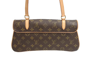 極美品 LOUIS VUITTON ルイヴィトン マレル トートバッグ M51157 モノグラムキャンバス ゴールド金具 ブラウン 中古 4c067117xx