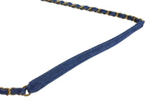 Load image into Gallery viewer, 極美品 CHANEL シャネル チェーンショルダーバッグ エジプトライン 28番台 2019年 デニム ブルー ホワイト ゴールド 中古 4c067123cc